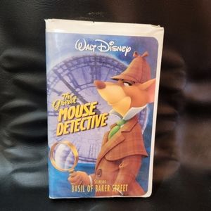 Disney Mouse Detective Vintage VHS